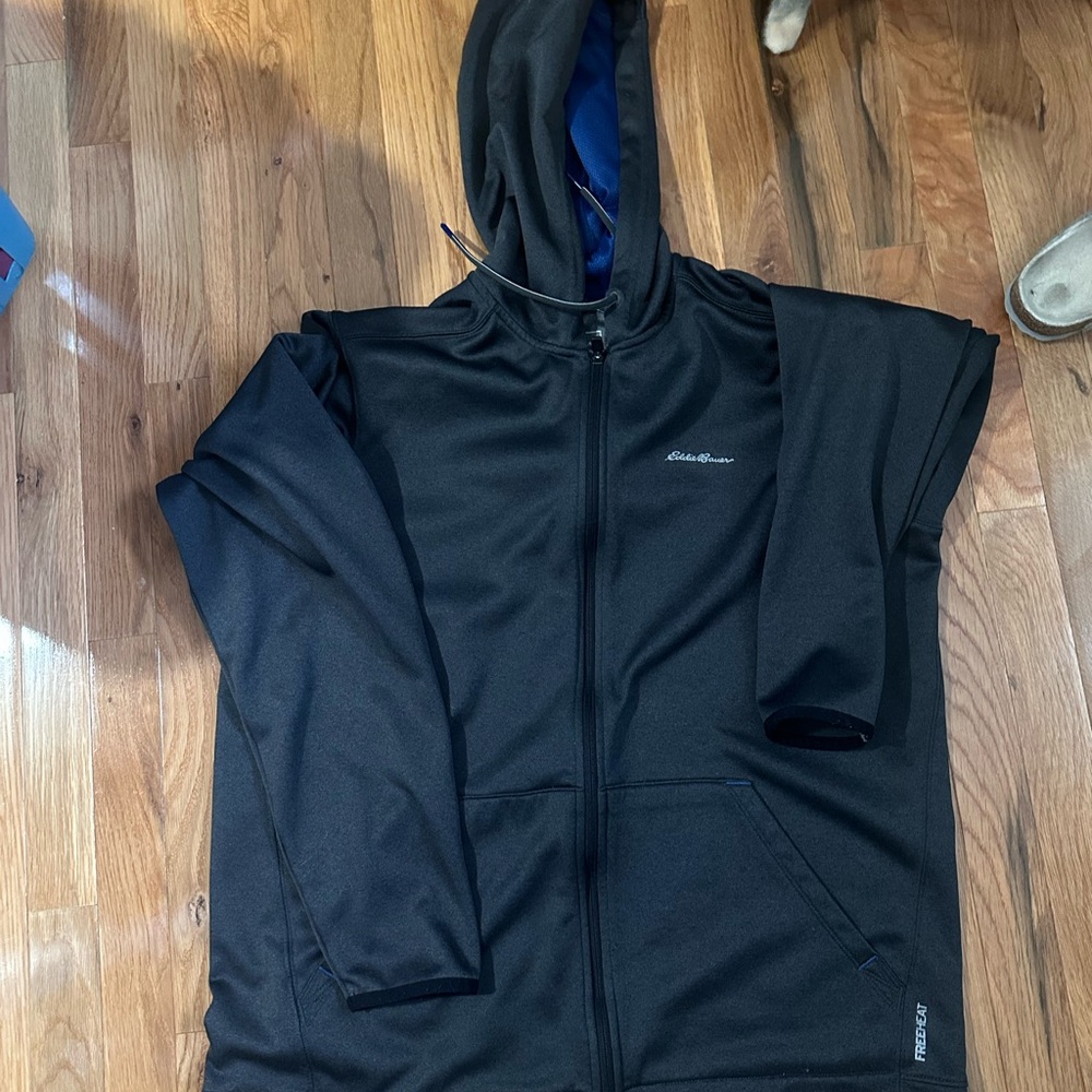 Eddie Bauer Men's Black Performance Jacket - LARGE TALL